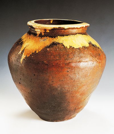 Vase produceret af Echizen fabrik af Japanese School