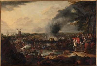 Slaget ved Ekeren den 30. juni 1703, mellem 1703 og 1716. af Jasper Broers