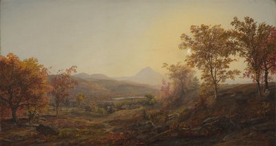 Efterår ved Mount Chocorua, 1869 af Jasper Francis Cropsey