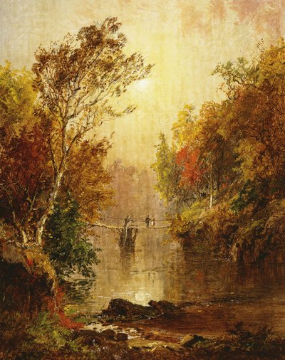 Efterår på Wawayanda, 1877 af Jasper Francis Cropsey