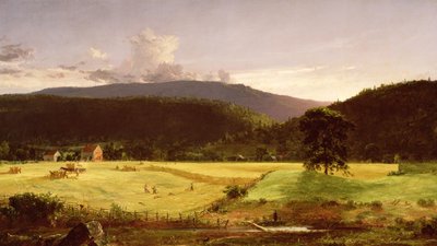 Bareford Mountains, West Milford, New Jersey, 1850 af Jasper Francis Cropsey