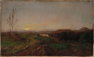 Tidlig Aften Landskab af Jasper Francis Cropsey