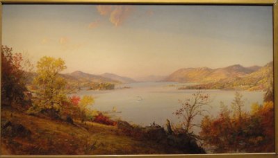 Greenwood Lake af Jasper Francis Cropsey