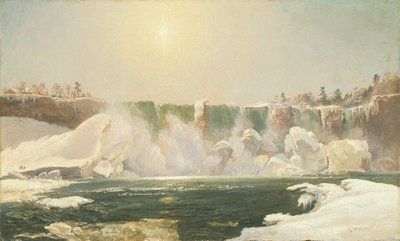 Niagara Falls om vinteren af Jasper Francis Cropsey