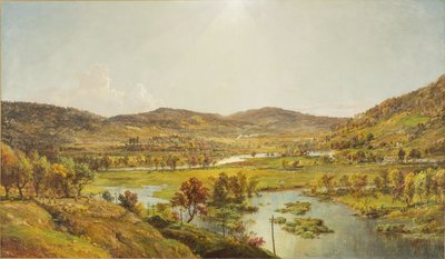 Sidney Plains, hvor Susquehanna- og Unadilla-floderne løber sammen af Jasper Francis Cropsey