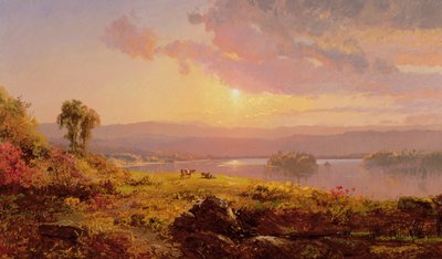Susquehanna-floden, 1876 af Jasper Francis Cropsey
