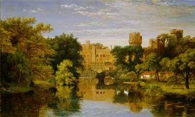 Warwick Castle, England af Jasper Francis Cropsey