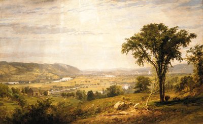 Wyoming Valley, Pennsylvania, 1864. af Jasper Francis Cropsey