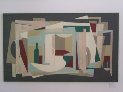 Abstrakt H Hero (maleri) af Jasper Galloway