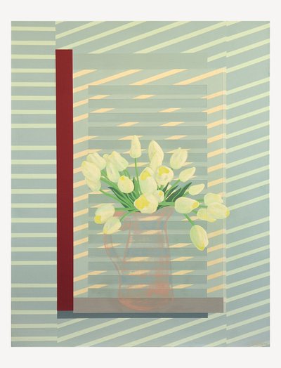 Blomster mod vinduesskodder af Jasper Galloway
