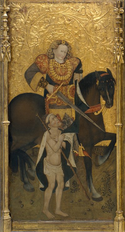 Sankt Martin deler sin kappe af Jaume Ferrer