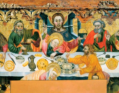 Cene (detalje) ca. 1370-1400 (maleri) af Jaume the elder Ferrer