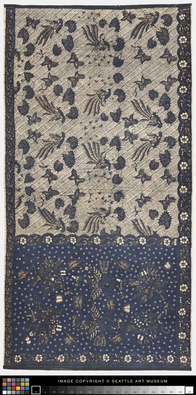 Sarong (hovedklud) af Javanese School