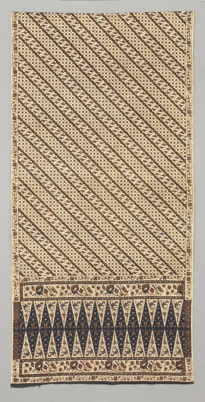 Sarong (kain kapala) af Javanese School