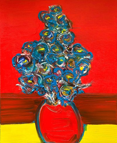 Fleur De Sel No. 2 An Answer To An Inquiry, 2021 (olie på lærred) af Jay Batlle