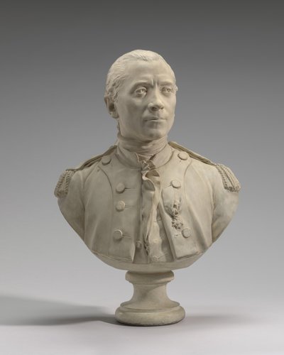 John Paul Jones af Jean-Antoine Houdon