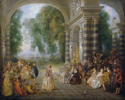 Boldens fornøjelser af Jean-Antoine Watteau