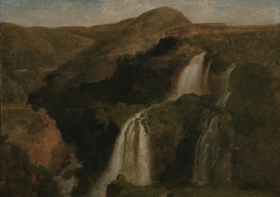 Tivoli-vandfaldene af Jean-Baptiste-Camille Corot
