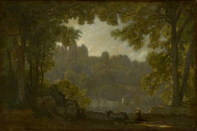 Skovlandskab af Jean-Baptiste-Camille Corot