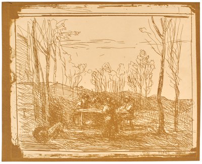 Frokost i lysningen af Jean-Baptiste-Camille Corot
