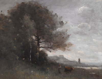 Minder fra Italien af Jean-Baptiste-Camille Corot