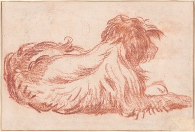 Ein Hund af Jean-Baptiste Greuze
