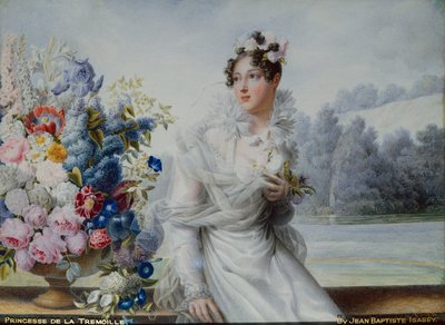 Princess of Tremoille (olie på lærred) af Jean Baptiste Isabey