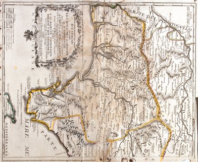 Andalusien, Castilla-La Mancha, Spanien af Jean-Baptiste Nolin