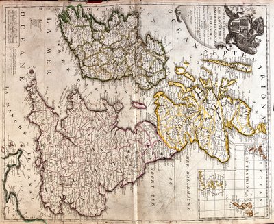 Storbritannien og Irland af Jean-Baptiste Nolin