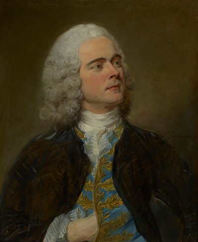 Charles-Francois Pinceloup de la Grange af Jean Baptiste Perronneau