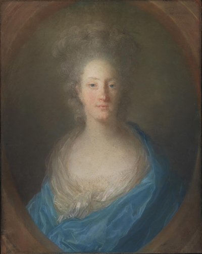 Portræt af en Dame af Jean-Baptiste Perronneau