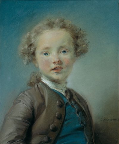 Portræt af Jean-Baptiste Antoine Le Moyne af Jean-Baptiste Perronneau