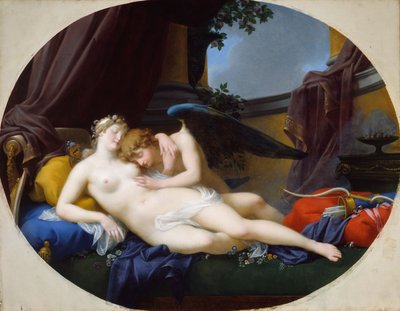 Amor og Psyche af Jean Baptiste Regnault