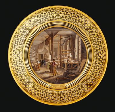 Sevres porcelæn, ca. 1820-1835 (porcelæn) af Jean Charles Develly