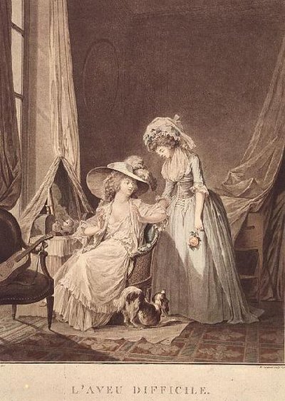 Den vanskelige Bekendelse af Jean Francois Janinet