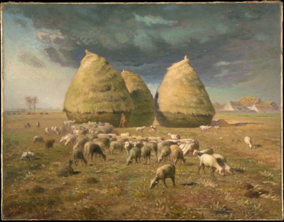 Høstakke: efterår af Jean-Francois Millet
