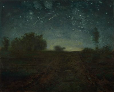 Stjernenat af Jean-Francois Millet