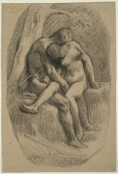 De elskende af Jean-Francois Millet