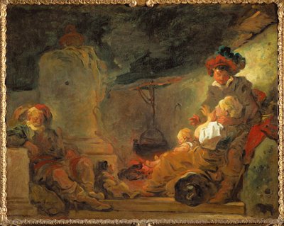 Tiggerens drøm ... af Jean-Honore Fragonard