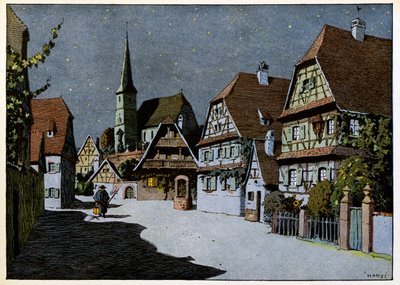 Min landsby, dem, der ikke glemmer: Natten af Jean Jacques (1873 1951) Waltz