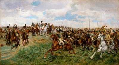 1807, Friedland (olie på lærred) af Jean Louis Ernest Meissonier