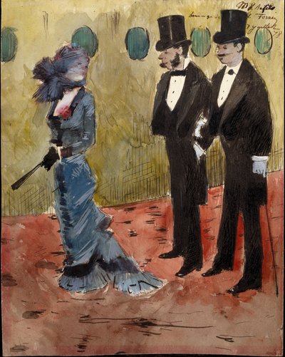 I teatret af Jean-Louis Forain