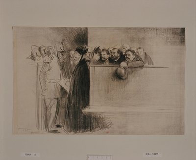 Audiensen (3. tavle) af Jean-Louis Forain
