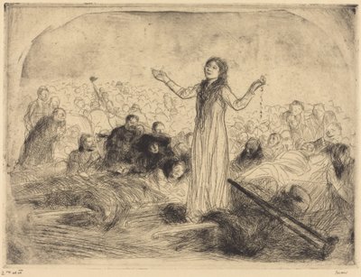 Lourdes, den mirakuløse (Andet blad) af Jean-Louis Forain