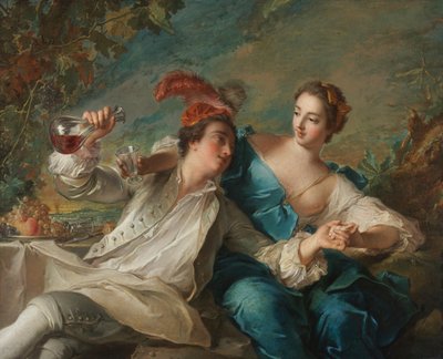 De elskende af Jean-Marc Nattier