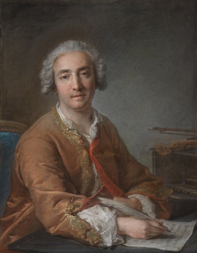 Portræt af komponisten Joseph-Nicolas-Pancrace Royer af Jean-Marc Nattier