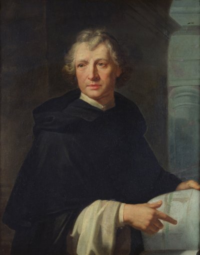 Portræt af bror Francois Romain (1646-1735) af Jean 1662 1753 Andre