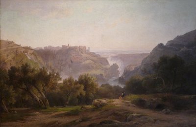 Fransk: Vue de Tivoli af Jean Achille Benouville