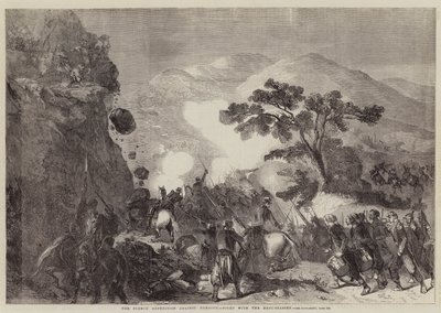 Den franske ekspedition mod Marokko, kamp med Beni-Snassen af Jean Adolphe Beauce