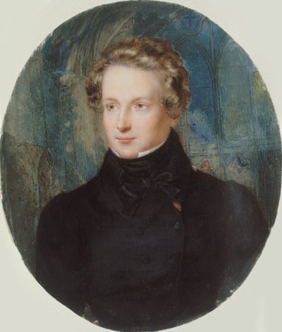 Portræt af Victor Hugo 1802-1885, 1822. af Jean Alaux
